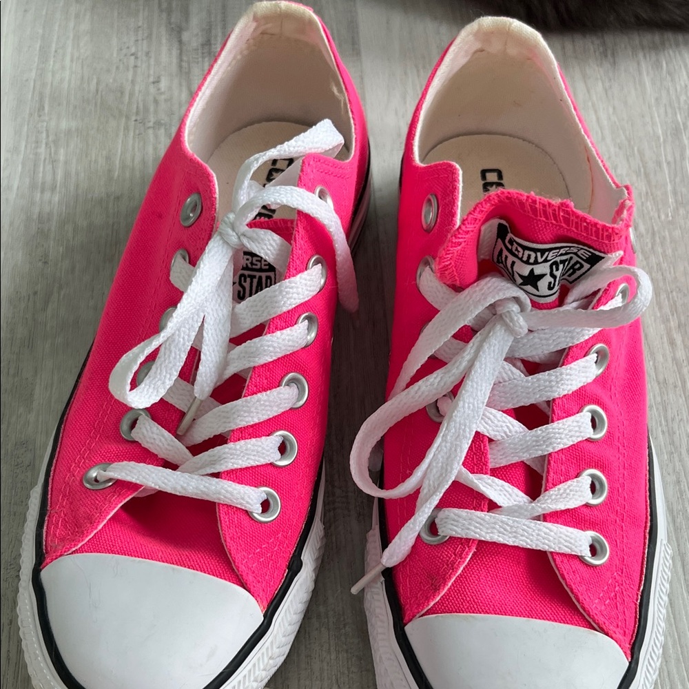 Converse Canvas Sneakers — Hot Pink, Yellow, Light Pink, Red - Picture 7 of 7